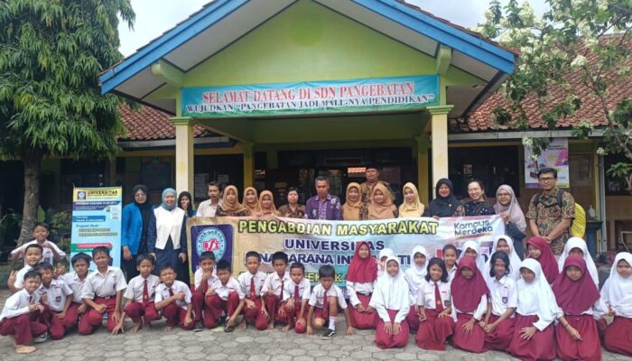 Dosen Universitas BSI Kampus Purwokerto Sosialisasikan Kemahiran Ms. Word kepada Siswa SD N Pangebatan