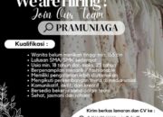 Lowongan Kerja Pramuniaga November’s Purwokerto