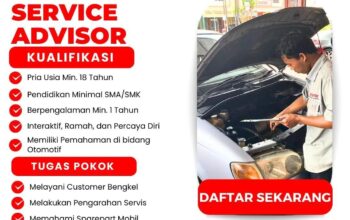 Lowongan Kerja Servis Advisor