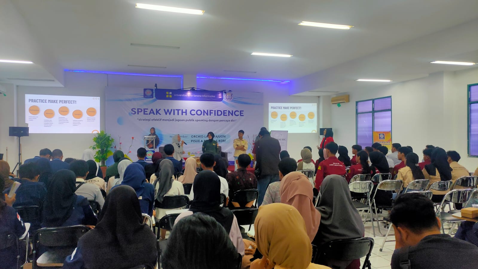 Seminar Public Speaking UBSI Kampus Purwokerto