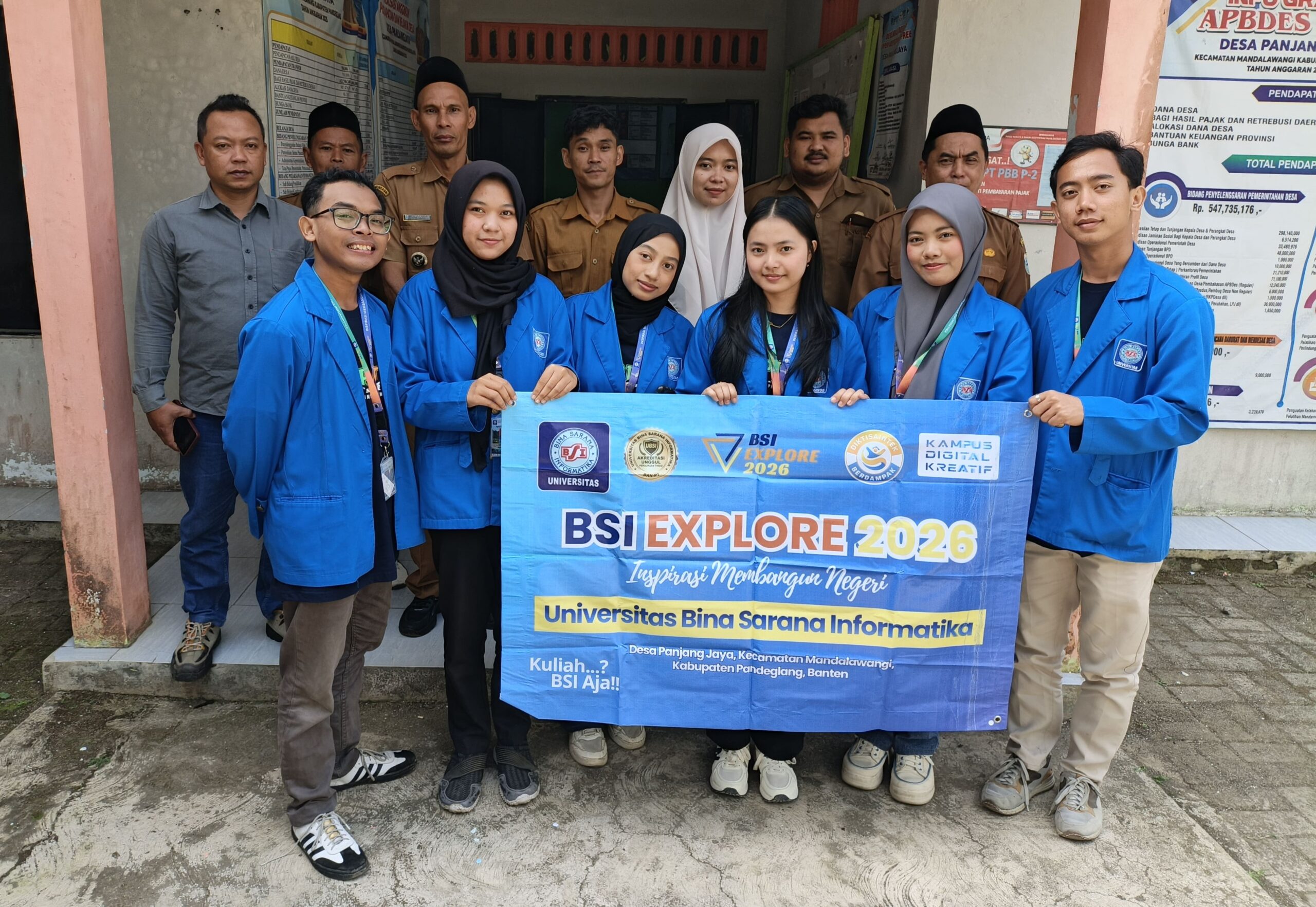 BSI Explore 2026 Perkuat Sinergi dengan Pemerintah Desa Panjang Jaya